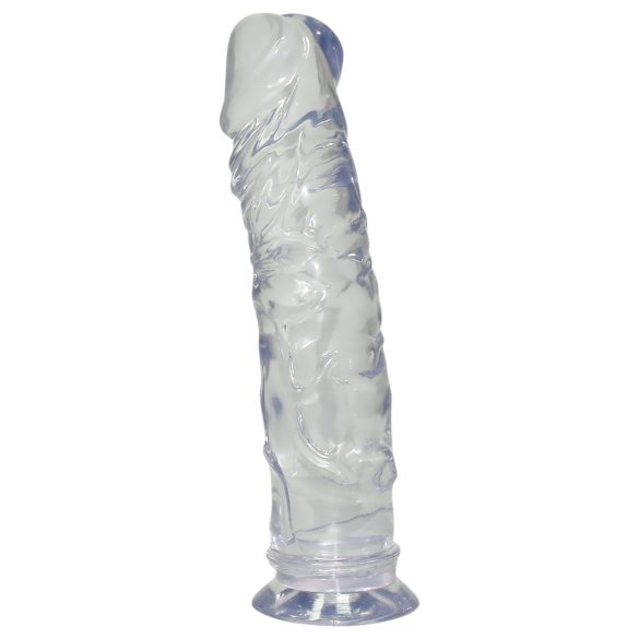 Skaidrus vidutinio dydžio dildo