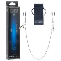 Fifty Shades Darker - spenelių spaustukai su grandinėle