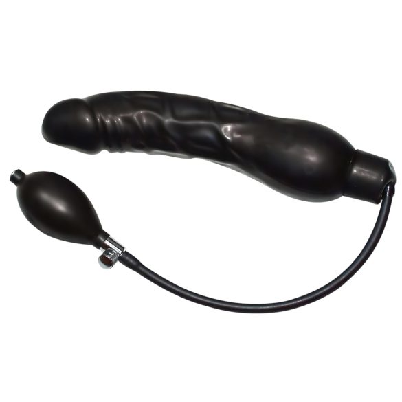You2Toys - lateksinė pripučiamoji analinė plėstuvė - juoda (didelė)