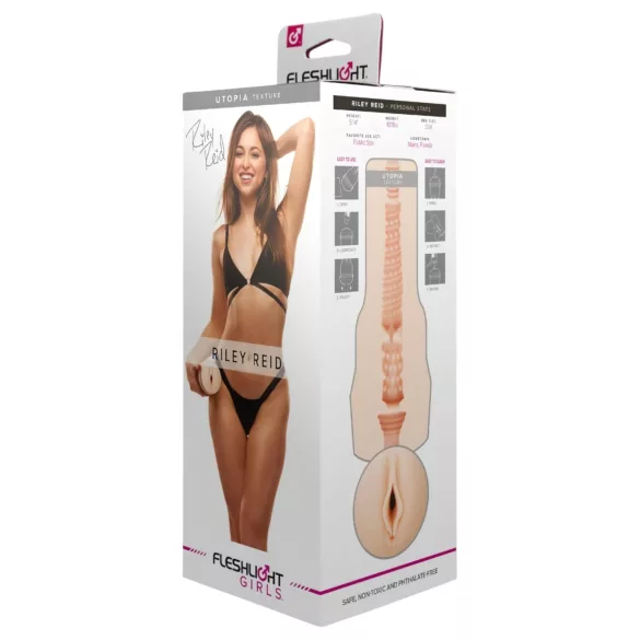 Fleshlight - masturbatorius - Riley Reid Utopia vaginos imitacija
