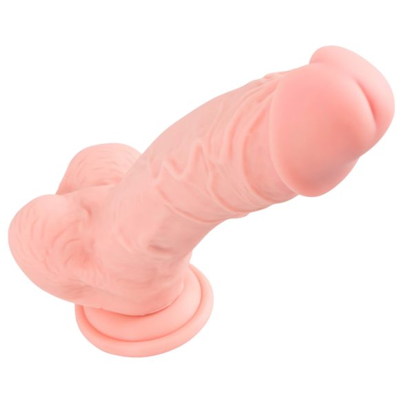 Medical - dildo iš medicininio silikono 24cm - kūno spalvos