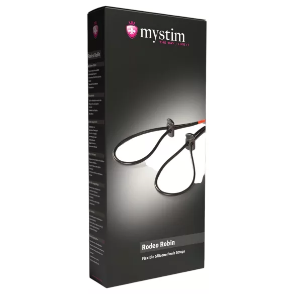 mystim - elektrostimuliacijos penio ir sėklidžių žiedas Rodeo Robin