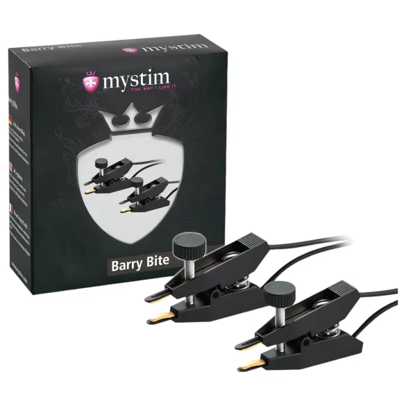 mystim Barry Bite - elektros spaustukai - 2 vnt