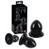 You2Toys - Rinkinys „Tempimo Kaiščių“ - analinių kaiščių rinkinys - 3 vnt. (juoda)