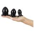You2Toys - Rinkinys „Tempimo Kaiščių“ - analinių kaiščių rinkinys - 3 vnt. (juoda)