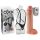 King Cock Strap-on 11 - tuščiaviduris strapono dildo su harnesu (28cm)
