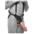 King Cock Strap-on 11 - tuščiaviduris strapono dildo su harnesu (28cm)