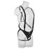 King Cock Strap-on 11 - tuščiaviduris strapono dildo su harnesu (28cm)