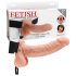 Fetish Strap-on 7 - dirželis su dildo - natūralios spalvos