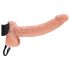 Fetish Strap-on 9 - prisegamas dildo - natūralios spalvos