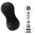 TENGA Flex - masturbatorius vyrams - juodas