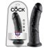 King Cock - dildo - 20 cm - juodas