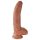 King Cock - dildo su sėklidėmis - 23 cm - rudas