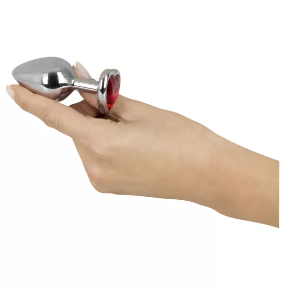 You2Toys - Diamond - 85 g aliuminio analinis kaištis (sidabrinis-raudonas)
