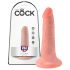 King Cock - dildo - realistiška išvaizda - natūrali spalva 13 cm