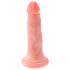 King Cock - dildo - realistiška išvaizda - natūrali spalva 13 cm