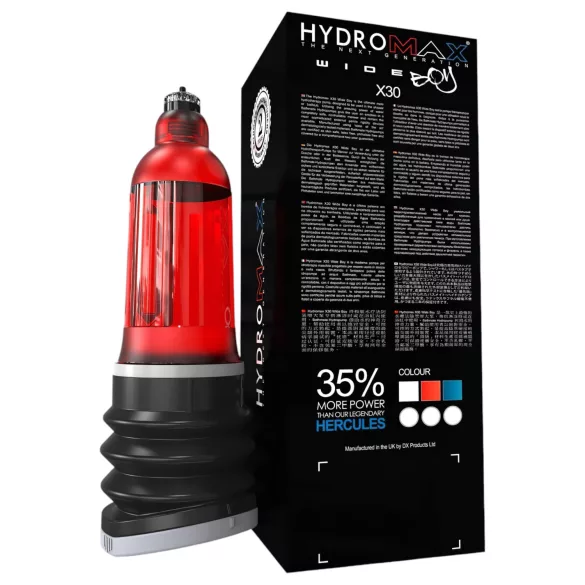 Bathmate Hydromax 7 plati - Hidropompa (raudona)