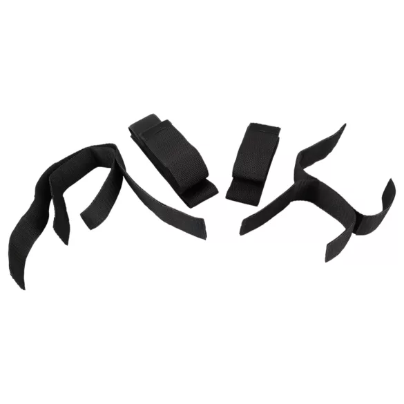 Bad Kitty - rankų ir kojų surišimo rinkinys - juodas