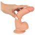 realistixxx - natūralaus dydžio dildo su siurbtuku (22cm)