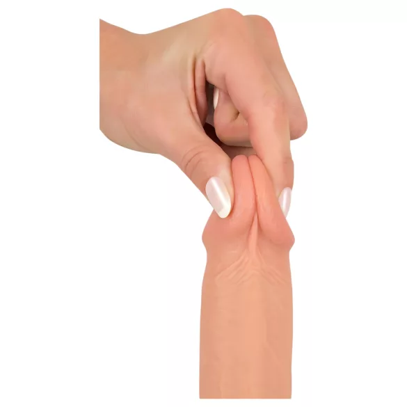 realistixxx - tikroviškas dildo su siurbtuku (22 cm, kūno spalvos)