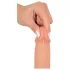 realistixxx - tikroviškas dildo su siurbtuku (22 cm, kūno spalvos)