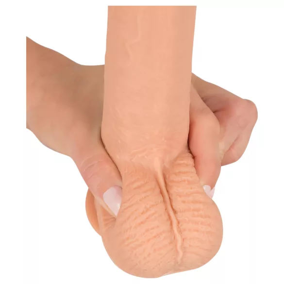 realistixxx - tikroviškas dildo su siurbtuku (22 cm, kūno spalvos)