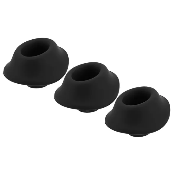 Womanizer Premium S - keičiamų antgalių rinkinys - juoda - 3 vnt