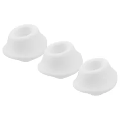   Womanizer Premium M - papildomas čiulptuko rinkinys - baltas (3 vnt)