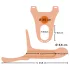 You2Toys - strap-on diržas M - tuščiaviduris dildo - kūno spalvos