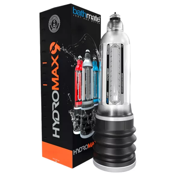 Bathmate Hydromax9 - hidraulinė penio pompa - permatoma