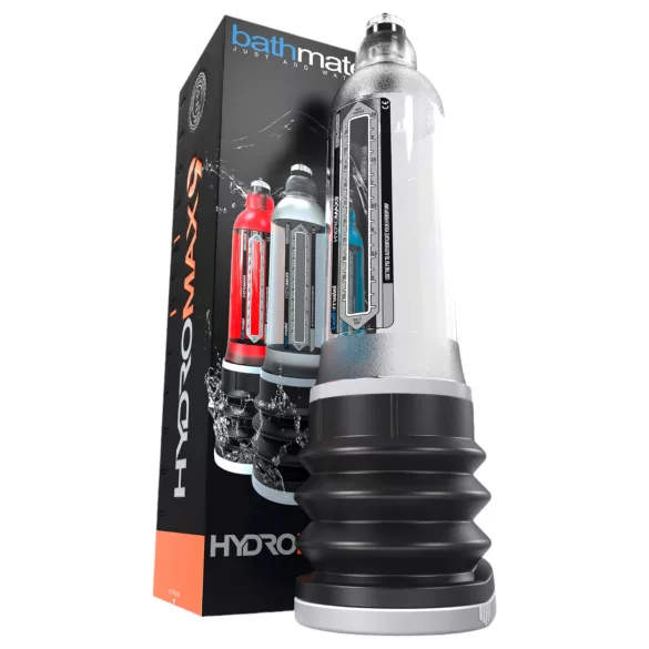 Bathmate Hydromax9 - hidraulinė penio pompa - permatoma
