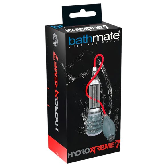 Bathmate Xtreme Hydromax 7 - Hidro pompos rinkinys (skaidrus)