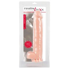   realistixxx Giant 3XL - realistiškas didelis dildo - natūralios spalvos 42 cm