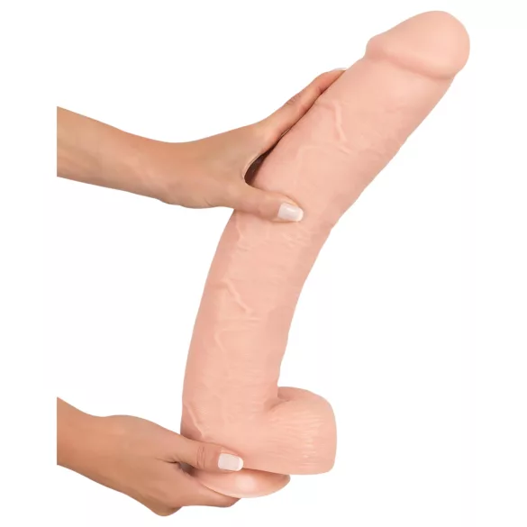 realistixxx Giant 3XL - realistiškas didelis dildo - natūralios spalvos 42 cm