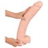 realistixxx Giant 3XL - tikroviškas dildo (42 cm) - natūralus