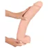 realistixxx Giant 3XL - realistiškas didelis dildo - natūralios spalvos 42 cm