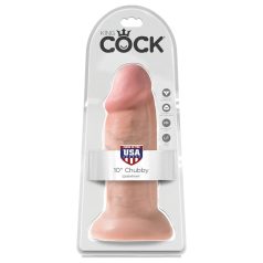 King Cock - dildo - realistiškas - kūno spalvos 25 cm