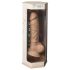 Silexd 7 - dildo su siurbtuku - 17,5 cm - kūno spalvos