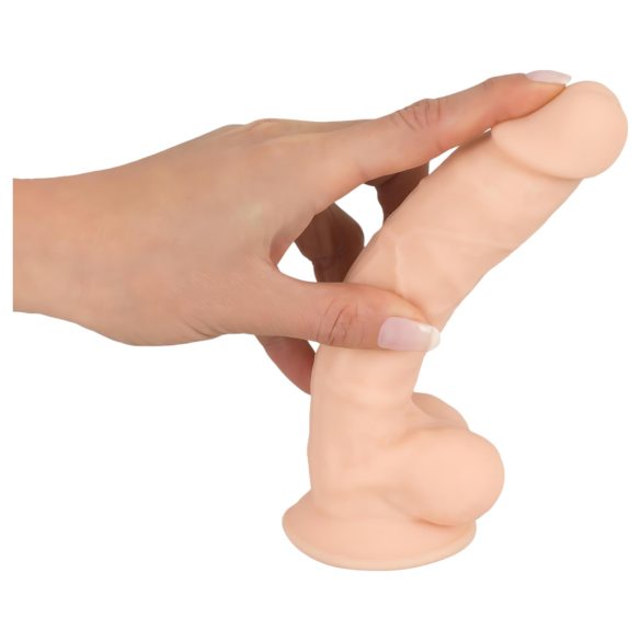 Silexd 7 - dildo su siurbtuku - 17,5 cm - kūno spalvos