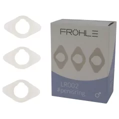   Fröhle - penio žiedų rinkinys - medicininiai, 3 vnt, 2,1 cm