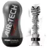 TENGA Air-Tech Squeeze Strong - masturbatorius su siurbimu - juodas