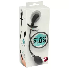   You2Toys - pripučiamas analinis išplečiamas kaištis (juodas)