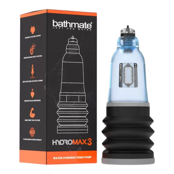 Bathmate Hydromax3 - hidropompa (mėlyna)
