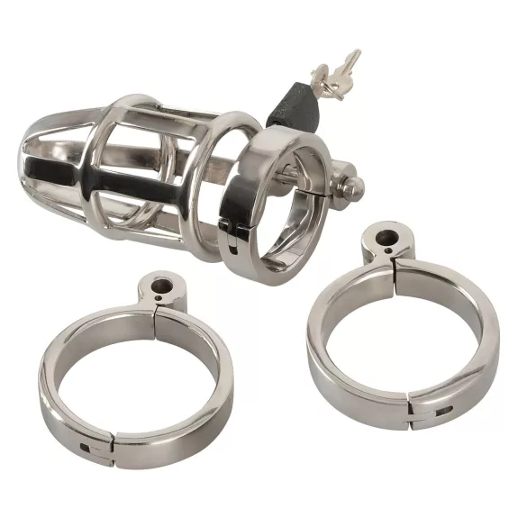 You2Toys - vyriškas skaistybės narvas - metalinis, su spyna