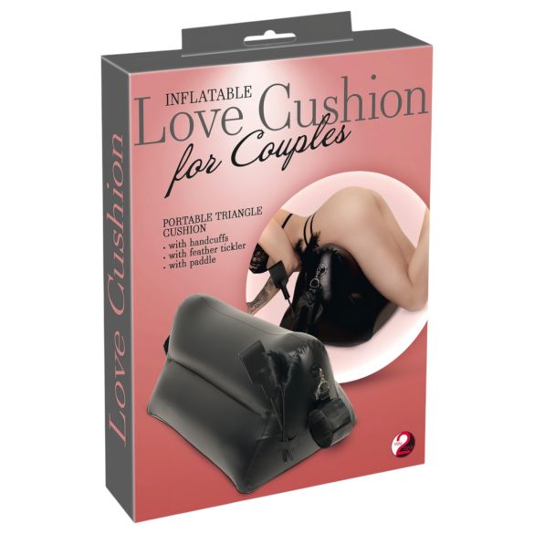 You2Toys Meilės pagalvė - pripučiamų meilės pagalvių rinkinys (juoda)