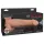 Pipedream Fetish Strap-On 9 - prisegamas, tuščiaviduris, purškiantis dildo (kūno spalvos)