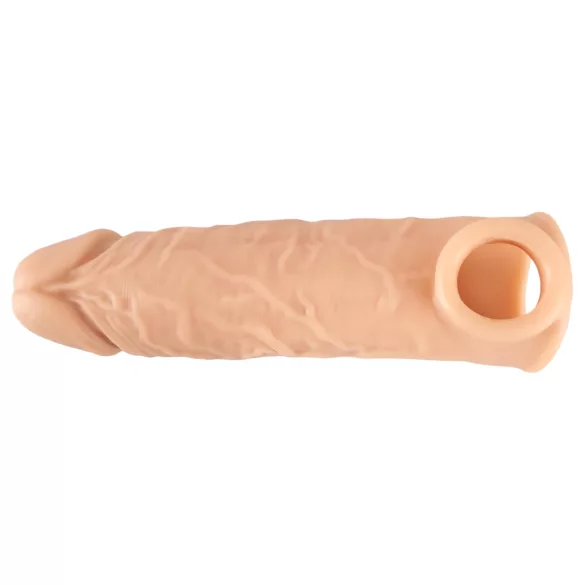 Realistixxx - penio mova su sėklidžių žiedu - 16 cm natūrali