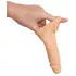 Realistixxx - penio mova su sėklidžių žiedu - 16 cm natūrali