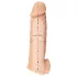Realistixxx - penio mova su sėklidžių žiedu - 16 cm natūrali