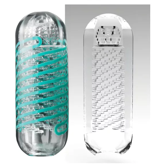 TENGA Spinner Pixel - masturbatorius (skaidrus)